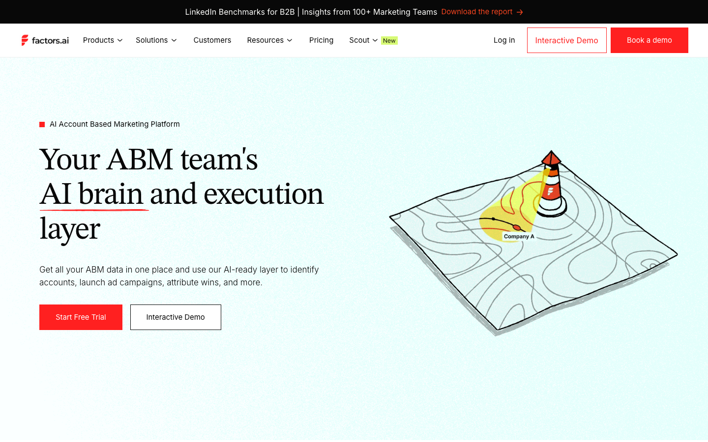 Factors.ai dashboard screenshot