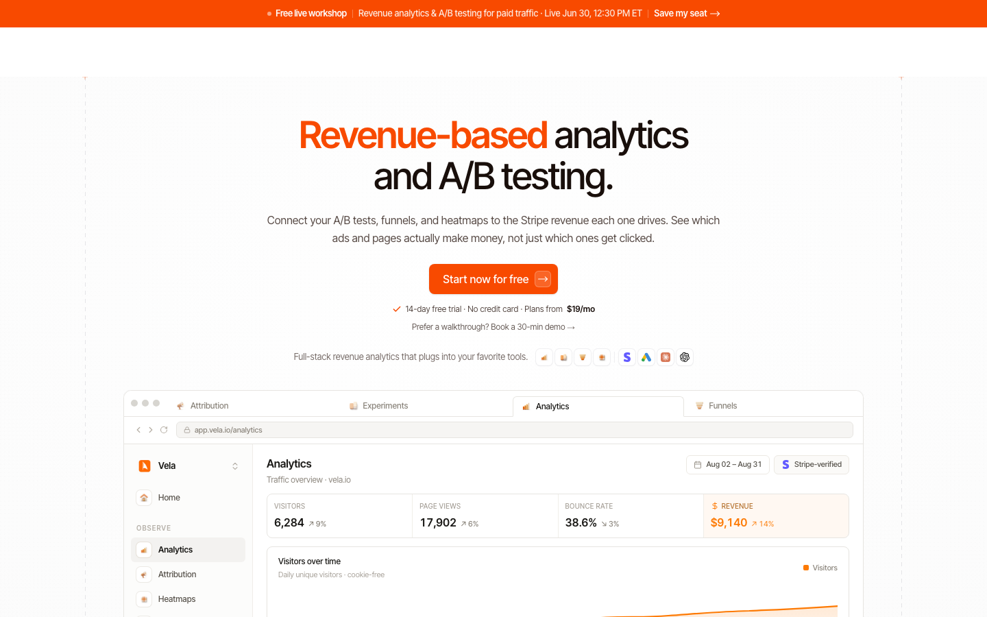 Humblytics dashboard screenshot